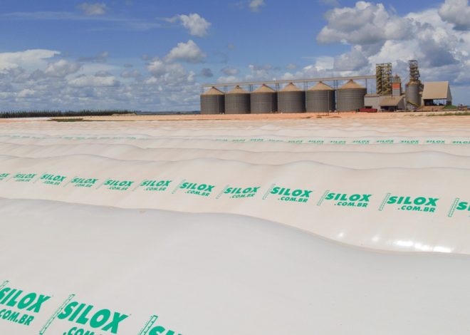 Silo Bolsa é alternativa durante a construção de estrutura de armazenamento definitiva